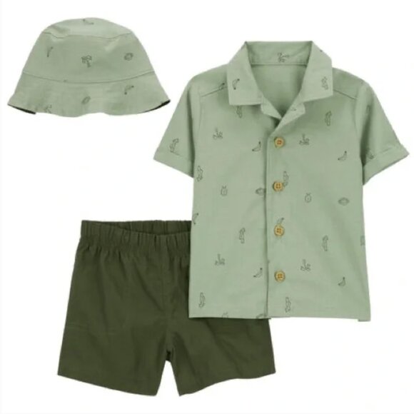 🚨 50% OFF BUNDLES! ENDS 12/7 🚨 Bundle of 3 NWT Carter's Outfits - Size 12 months - Picture 11 of 16